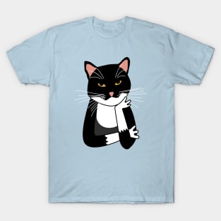 Sarcastic Annoyed Cat Judging You T-Shirt